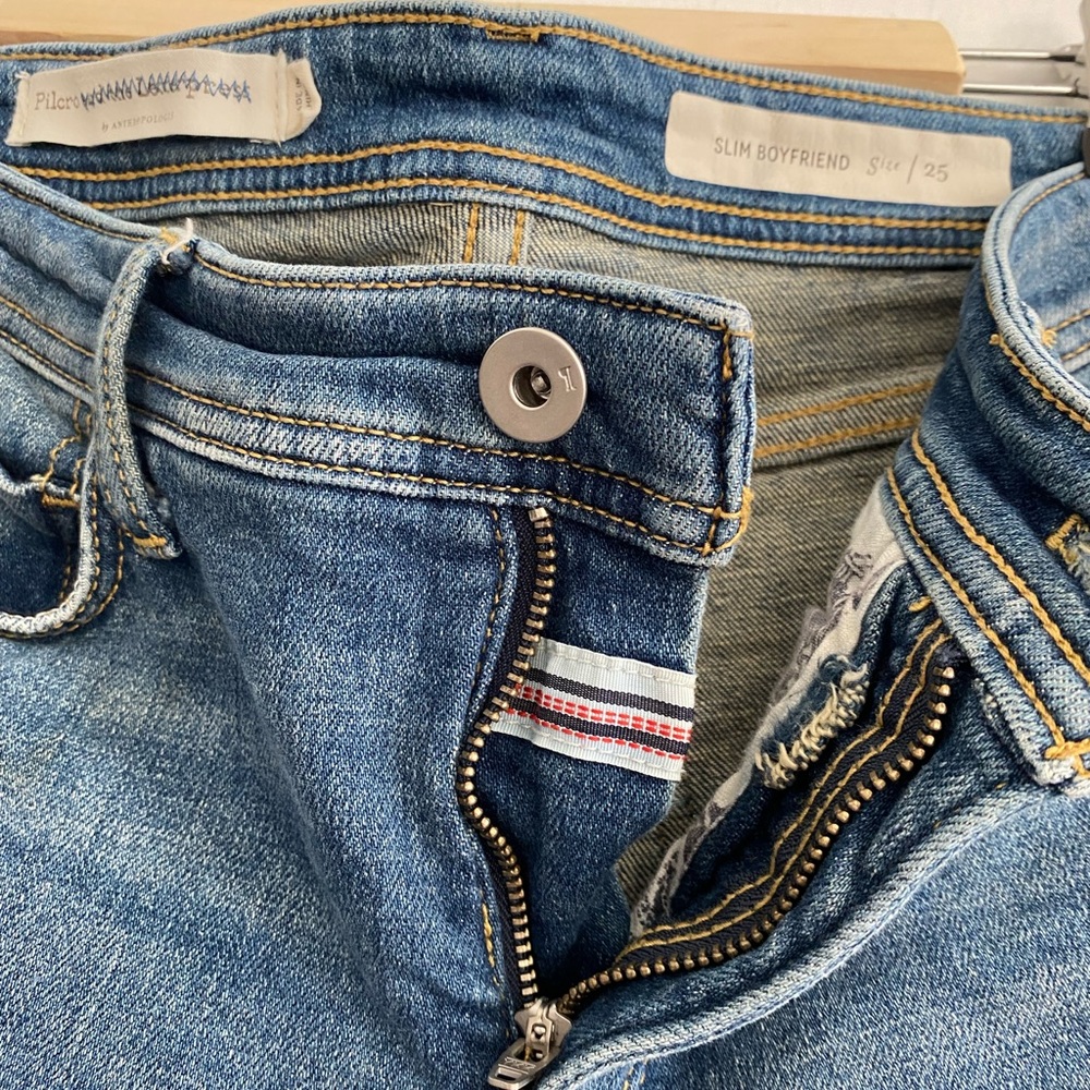 ANTHROPOLOGIE | 25 | women’s boyfriend cut jeans, size 25 - Picture 9 of 10